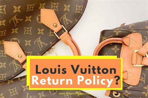 return policy louis vuitton